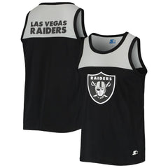 Starter Team Touchdown Fashion Tank Top - Las Vegas Raiders
