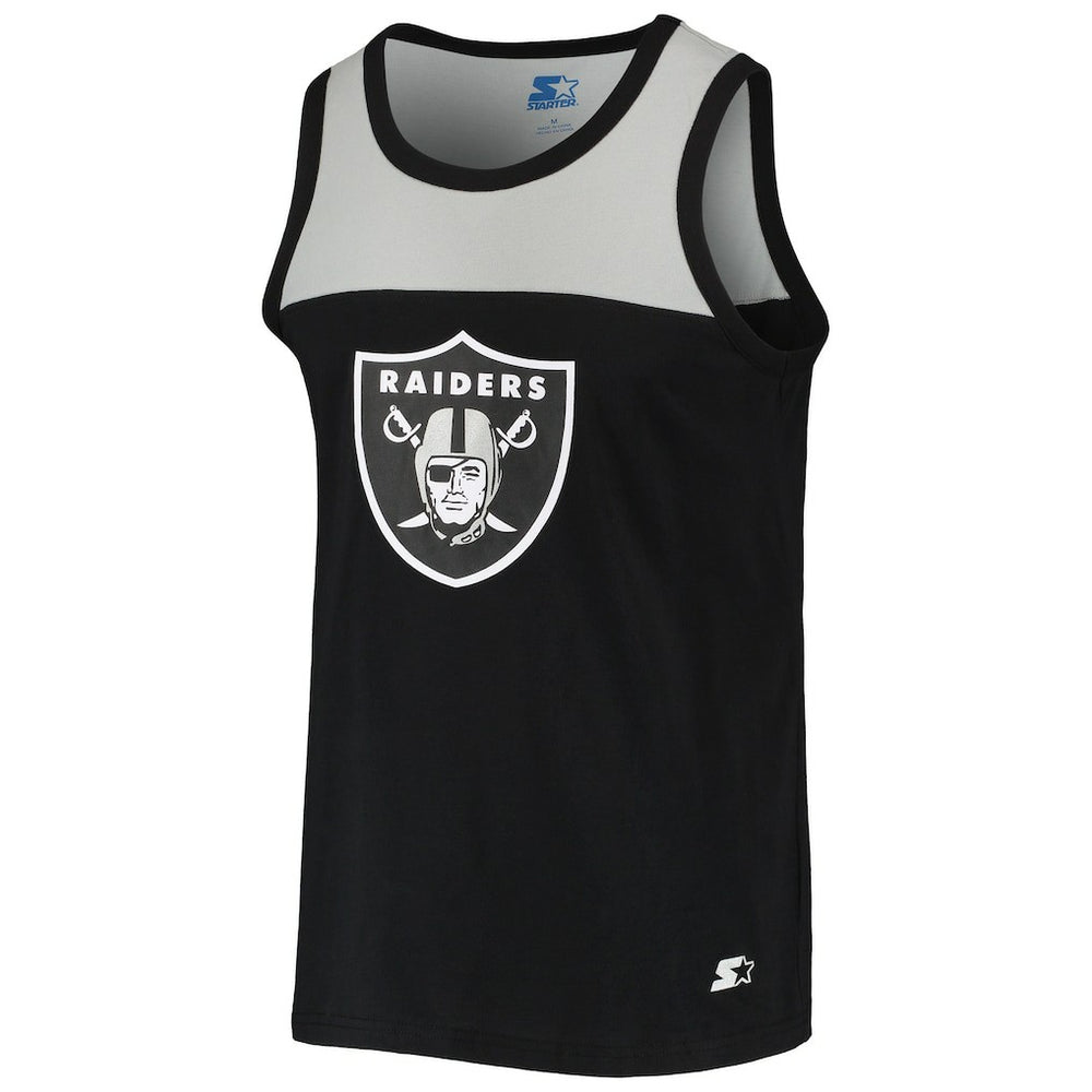 Starter Team Touchdown Fashion Tank Top - Las Vegas Raiders