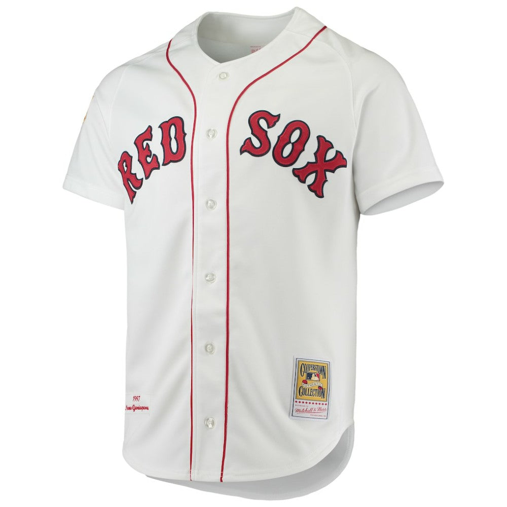 MLB Nomar Garciaparra Boston Red Sox Mitchell & Ness 1997 Cooperstown Collection Authentic Jersey
