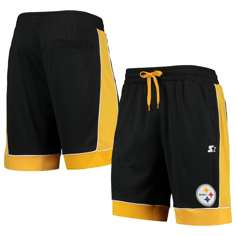 Starter Fan Favorite Fashion Shorts - Pittsburgh Steelers