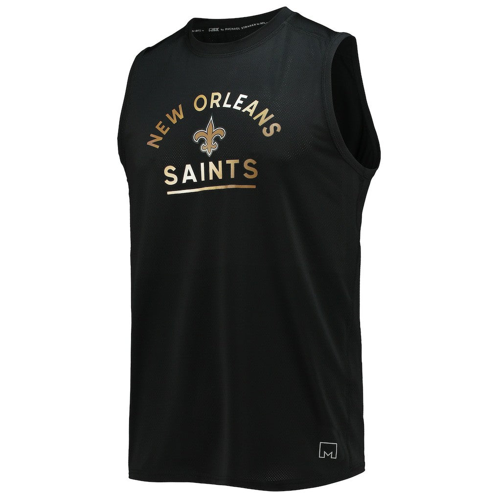 MSX by Michael Strahan Rebound Tank Top - New Orleans Saints