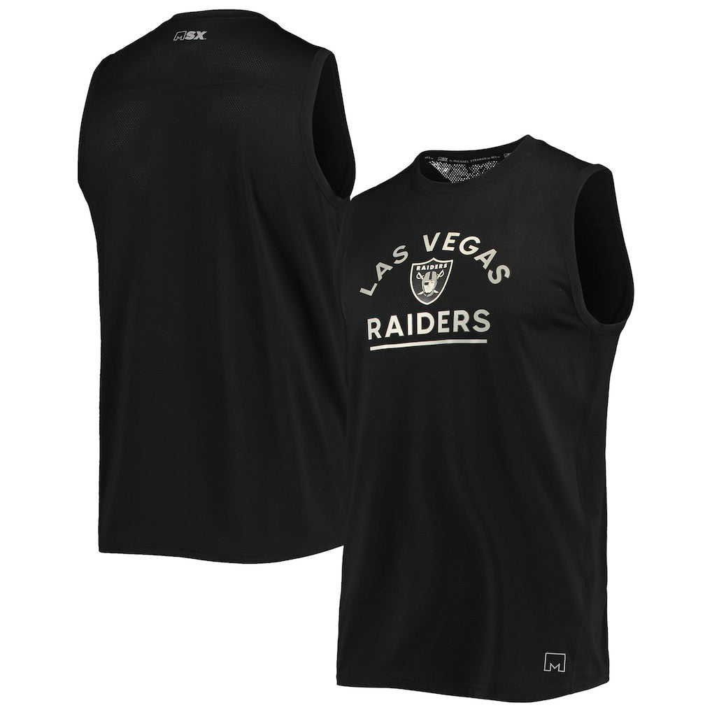 MSX by Michael Strahan Rebound Tank Top - Las Vegas Raiders