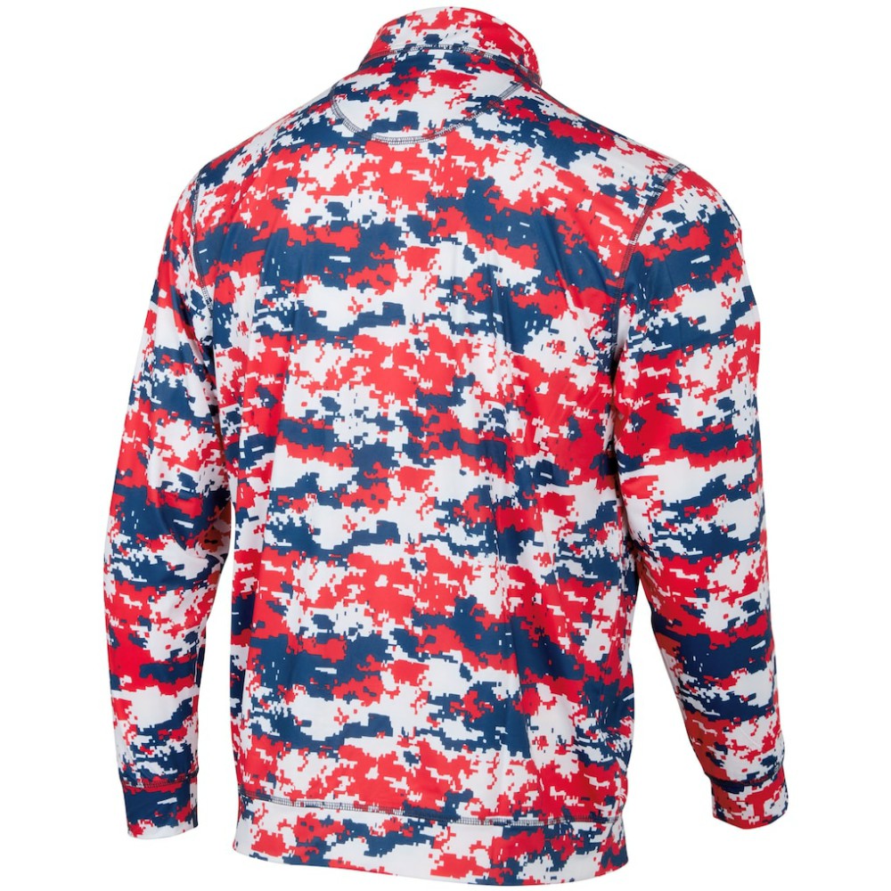 MLB Los Angeles Angels Digital Camo Performance Quarter-Zip Pullover Jacket