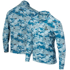 MLB Seattle Mariners Digital Camo Performance Quarter-Zip Pullover Jacket