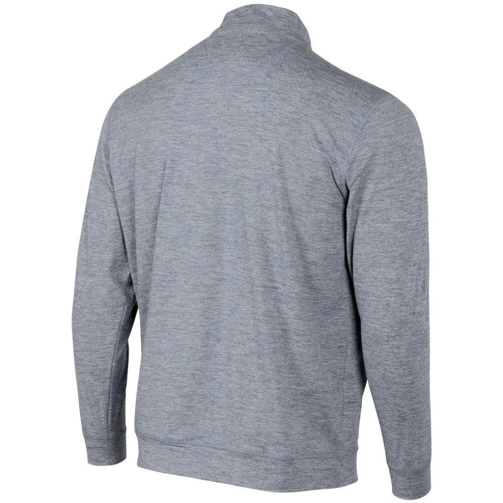 MLB Minnesota Twins Peached Marled Yarn Quarter-Zip Pullover Jacket