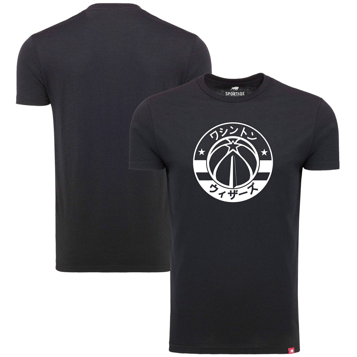 NBA Washington Wizards Sportiqe Japanese Language Comfy Tri-Blend T-Shirt
