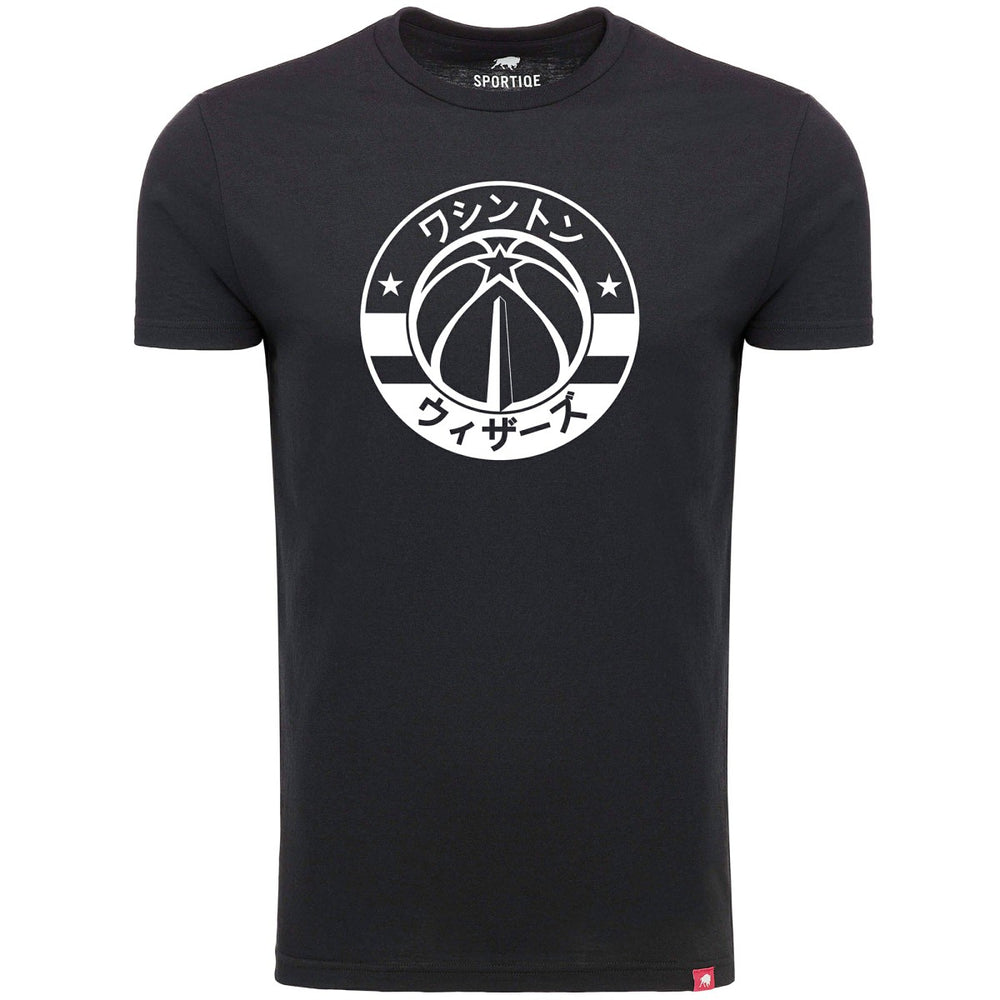 NBA Washington Wizards Sportiqe Japanese Language Comfy Tri-Blend T-Shirt