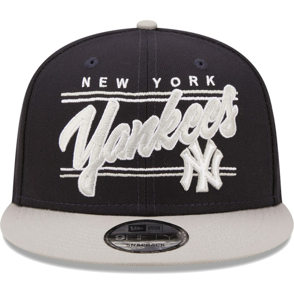 MLB New York Yankees New Era Team Script 9FIFTY Adjustable Snapback Hat
