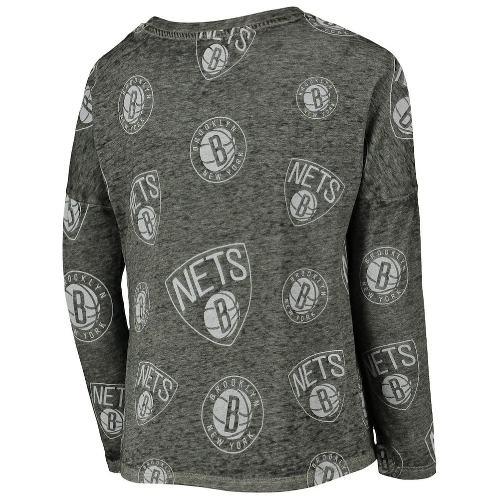 NBA Brooklyn Nets Girls Youth Back in Action Long Sleeve T-Shirt