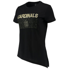 MLB St. Louis Cardinals Levelwear Women's Birch Delta Asymmetrical T-Shirt