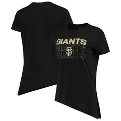 MLB San Francisco Giants Levelwear Women's Birch Delta Asymmetrical T-Shirt