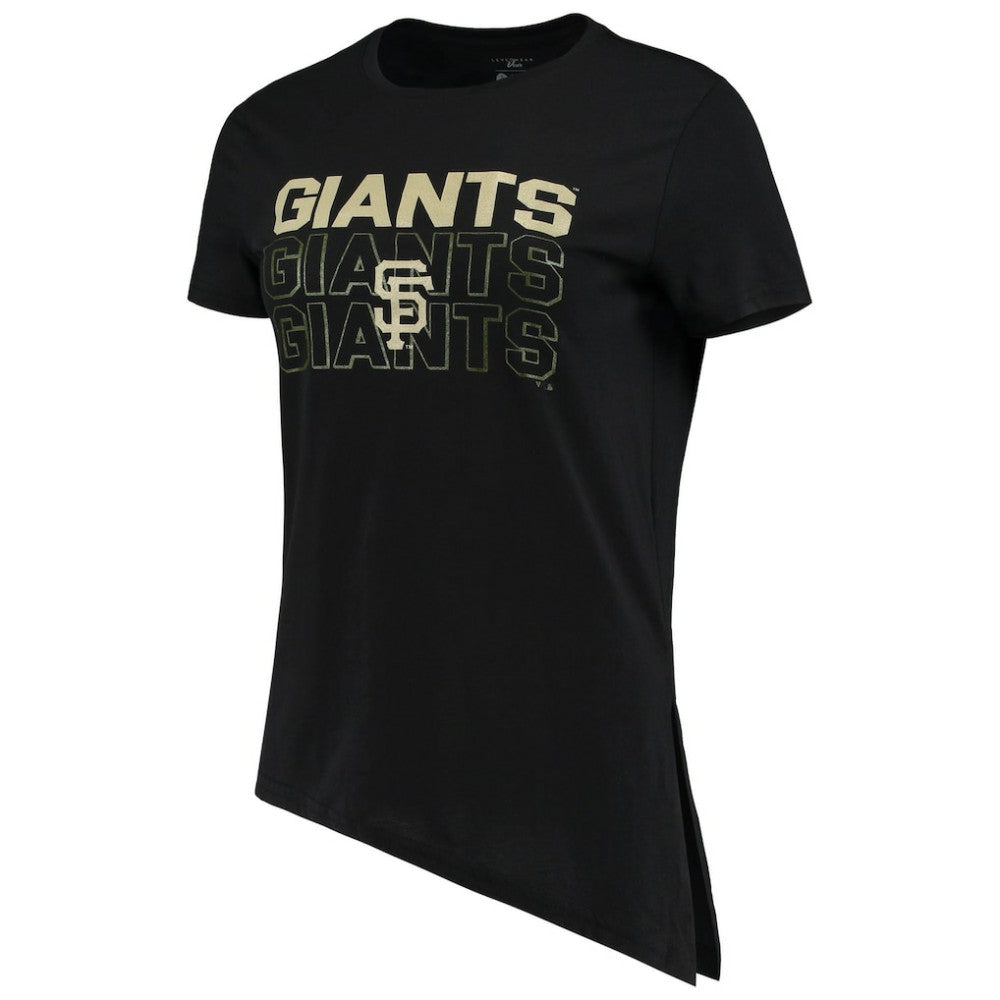 MLB San Francisco Giants Levelwear Women's Birch Delta Asymmetrical T-Shirt