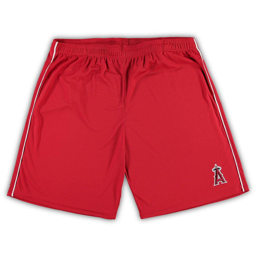 MLB Los Angeles Angels Big & Tall Mesh Shorts