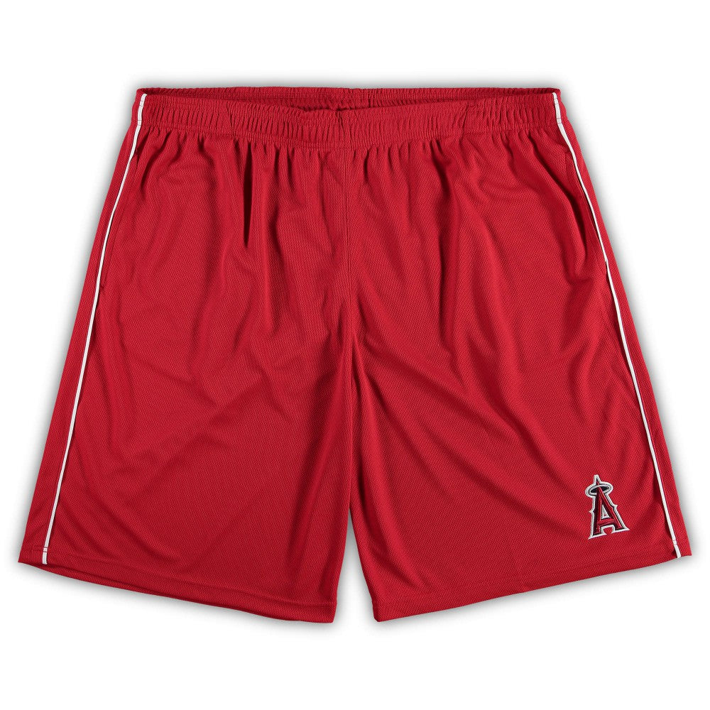 MLB Los Angeles Angels Big & Tall Mesh Shorts