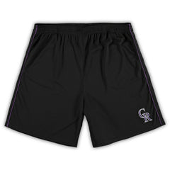 MLB Colorado Rockies Big & Tall Mesh Shorts