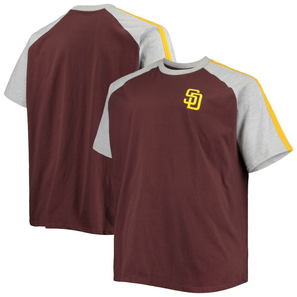 MLB San Diego Padres Big & Tall Circular Raglan T-Shirt