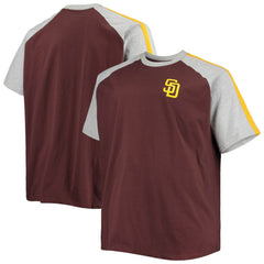 MLB San Diego Padres Big & Tall Circular Raglan T-Shirt