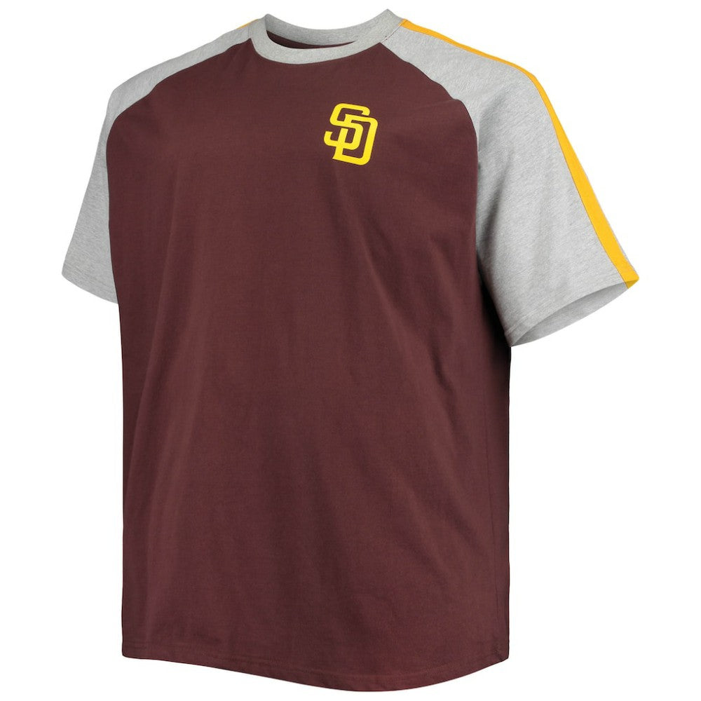 MLB San Diego Padres Big & Tall Circular Raglan T-Shirt