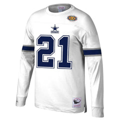 Deion Sanders  Retired Player Name & Number Long Sleeve Top - Dallas Cowboys