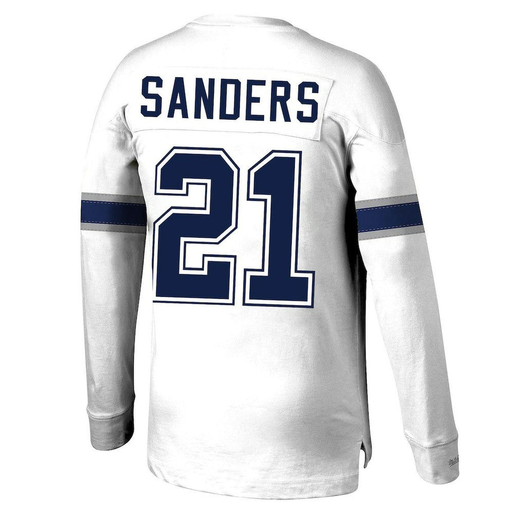 Deion Sanders  Retired Player Name & Number Long Sleeve Top - Dallas Cowboys