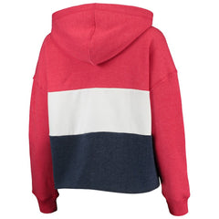 MLB Washington Nationals '47 Women's Lizzy Cropped Pullover Hoodie