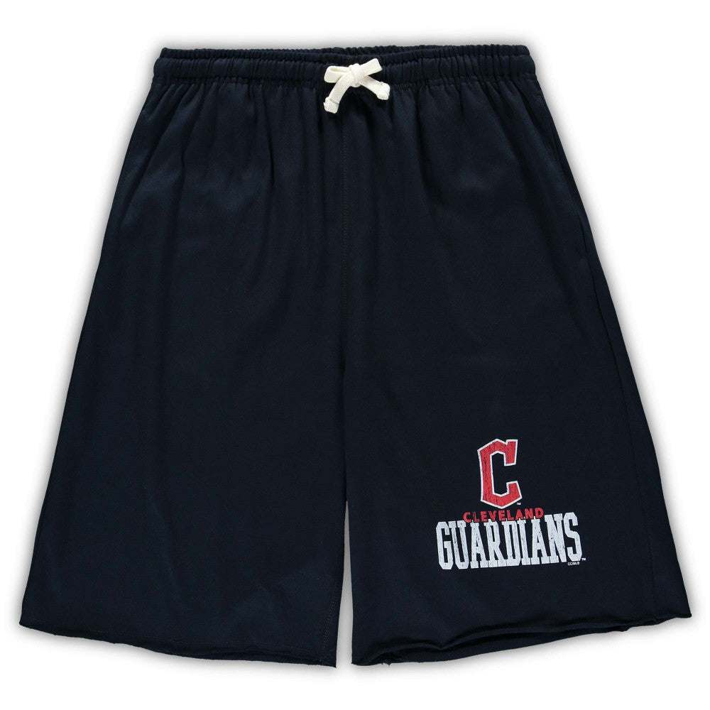 MLB Cleveland Guardians Big & Tall French Terry Shorts