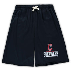 MLB Cleveland Guardians Big & Tall French Terry Shorts