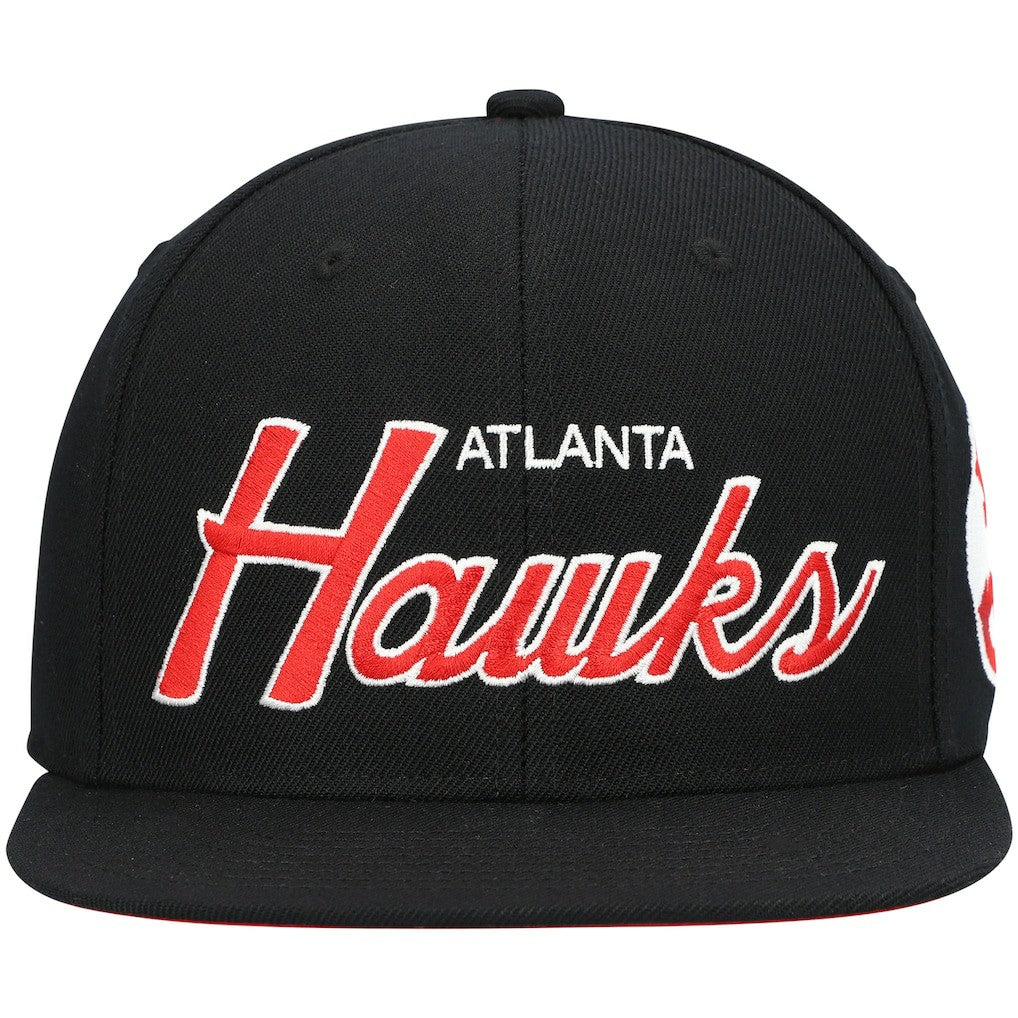 NBA Atlanta Hawks Hardwood Classics Script 2.0 Snapback Hat