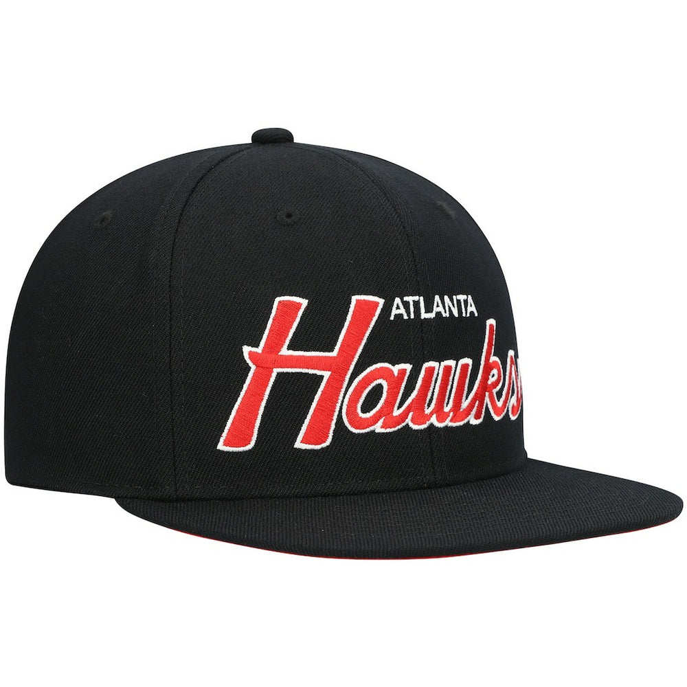 NBA Atlanta Hawks Hardwood Classics Script 2.0 Snapback Hat