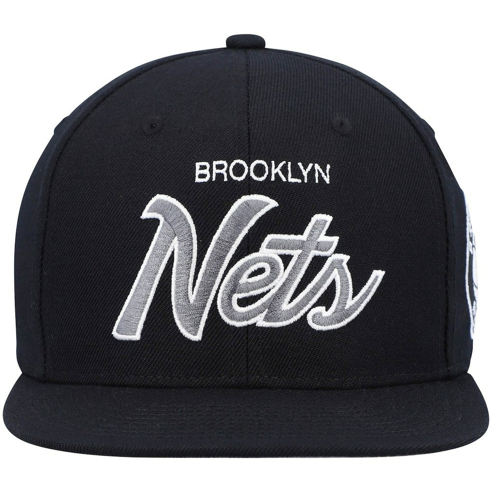NBA Brooklyn Nets Hardwood Classics Script 2.0 Snapback Hat