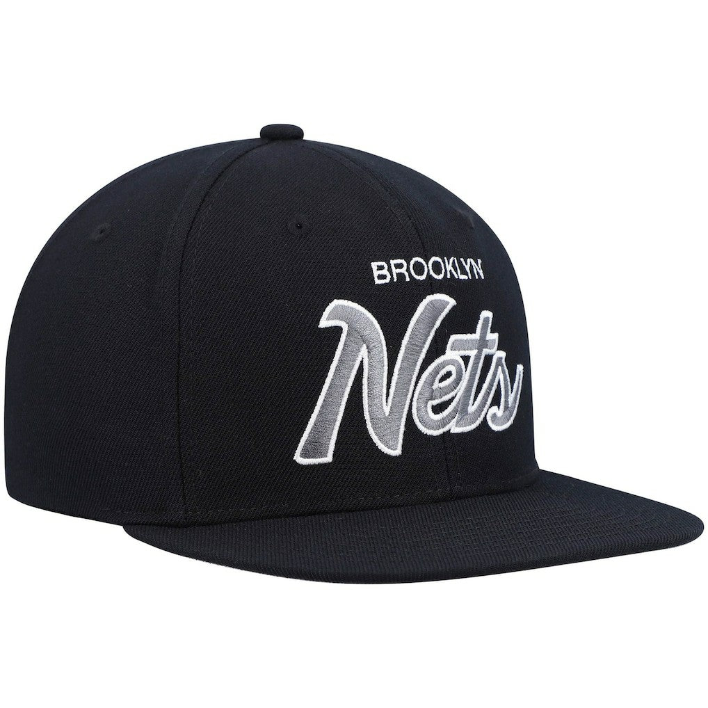 NBA Brooklyn Nets Hardwood Classics Script 2.0 Snapback Hat