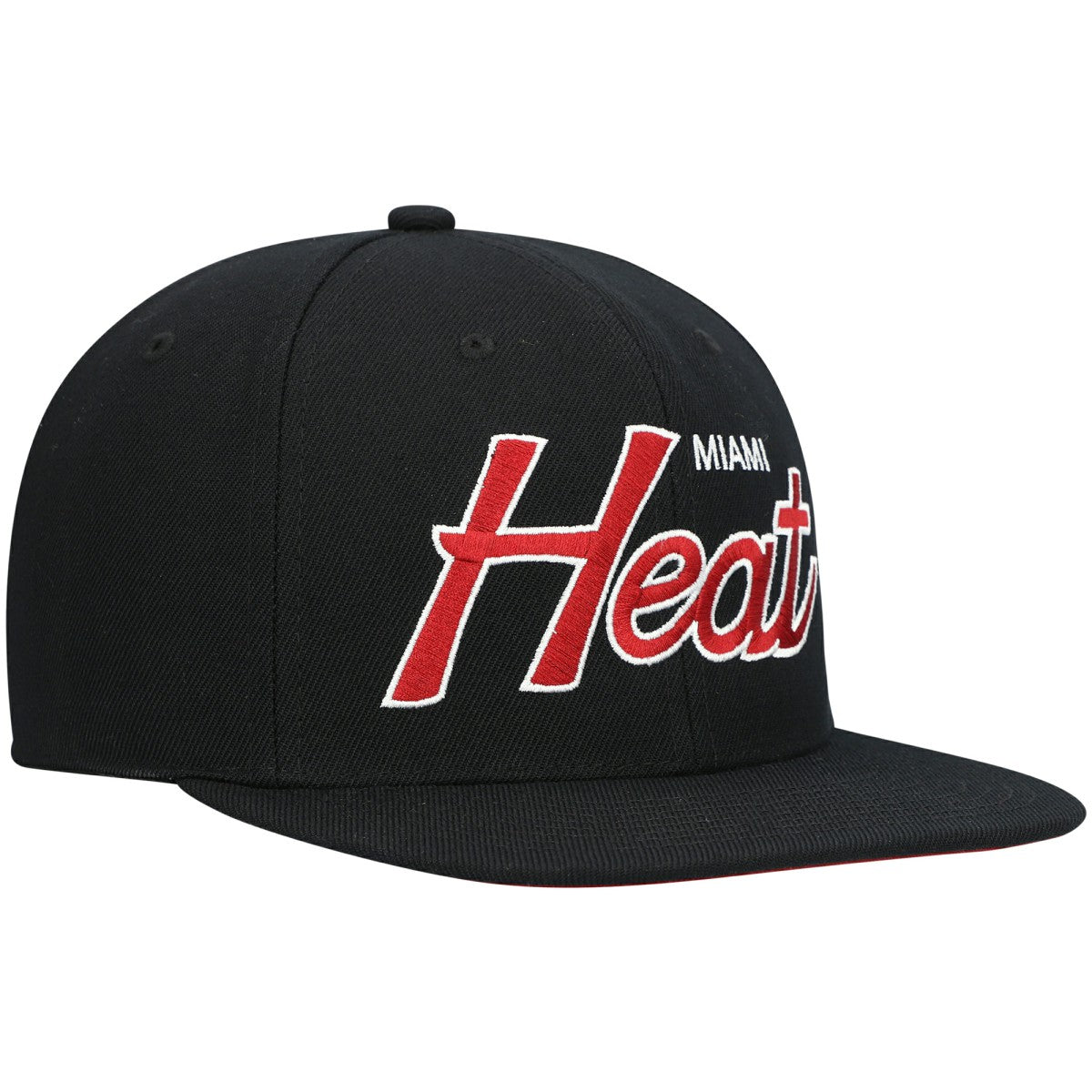 NBA Miami Heat Hardwood Classics Script 2.0 Snapback Hat