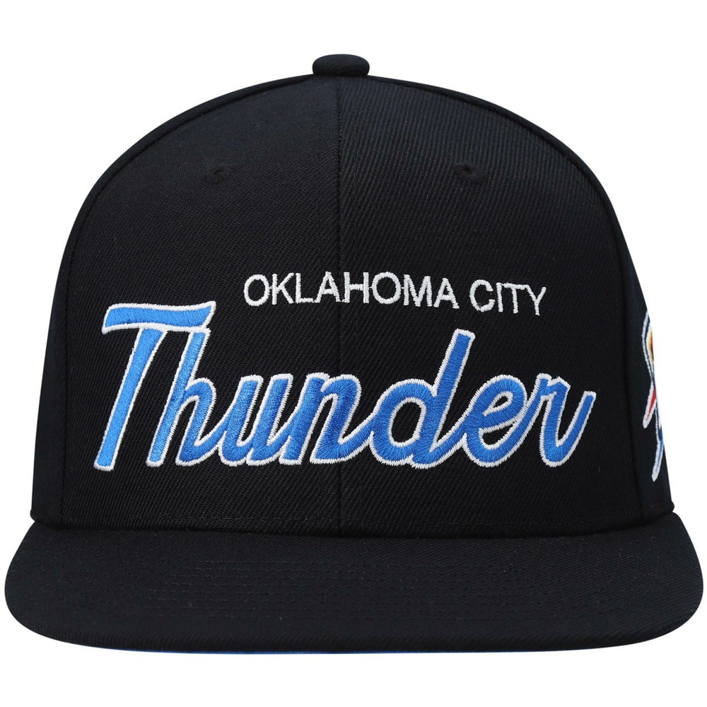 NBA Oklahoma City Thunder Hardwood Classics Script 2.0 Snapback Hat