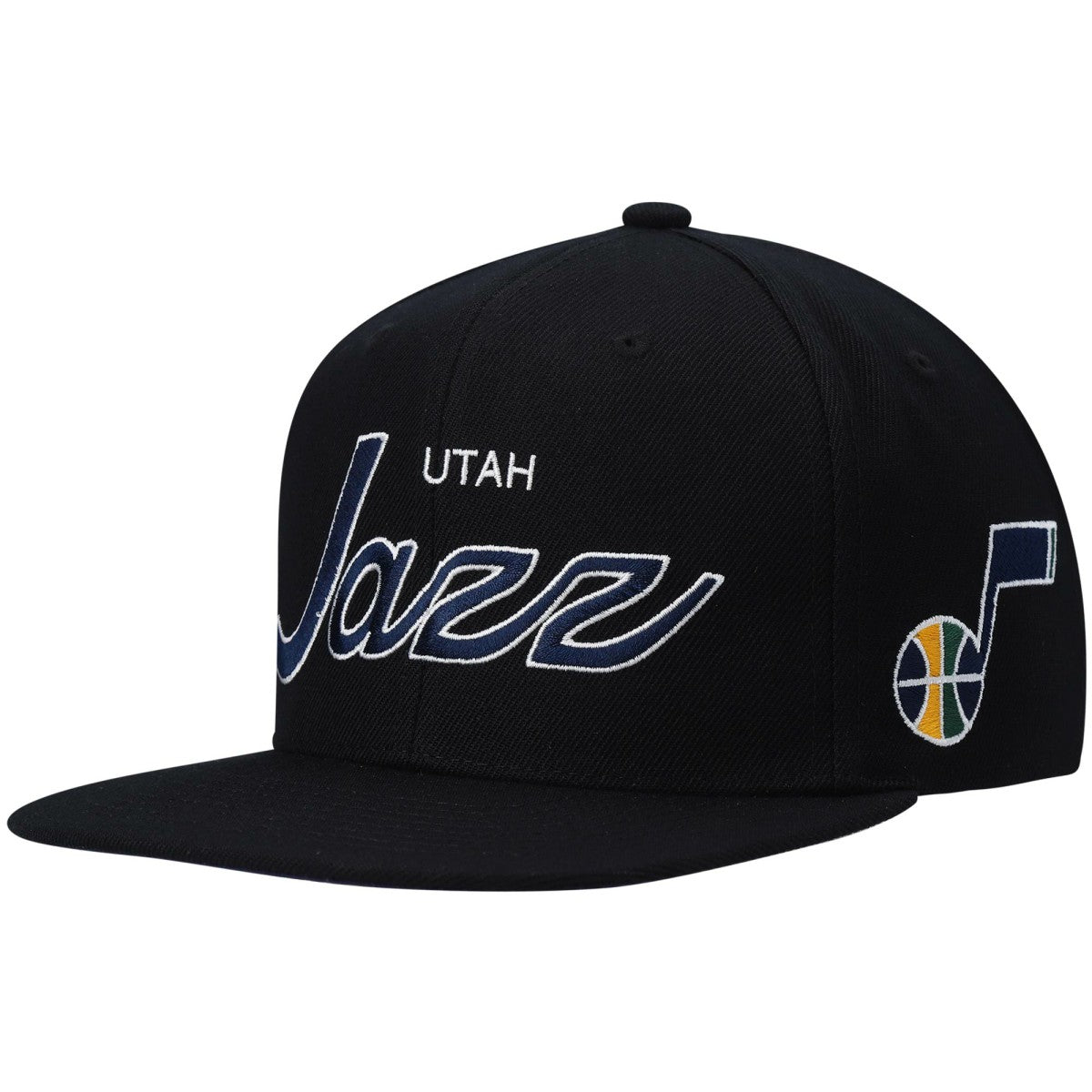 NBA Utah Jazz Hardwood Classics Script 2.0 Snapback Hat