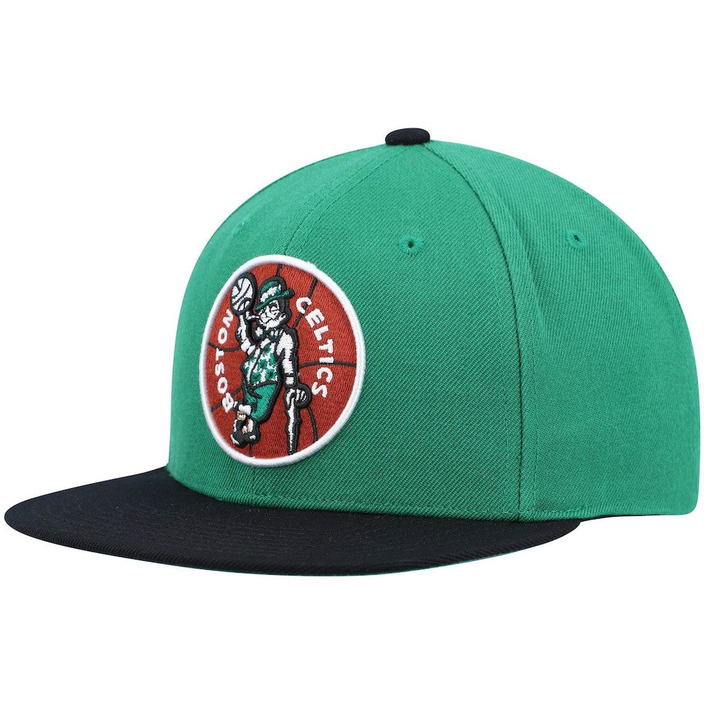 NBA Boston Celtics Hardwood Classics Team Two-Tone 2.0 Snapback Hat