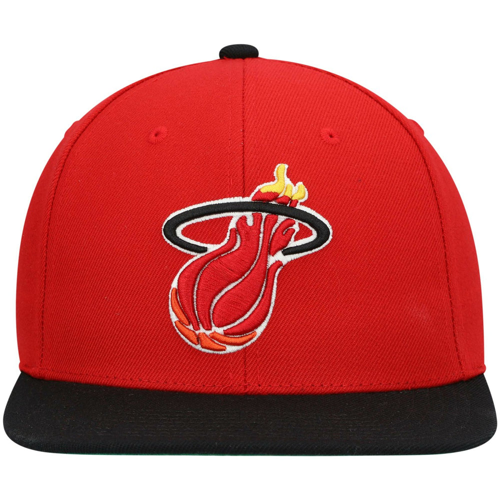 NBA Miami Heat Hardwood Classics Team Two-Tone 2.0 Snapback Hat