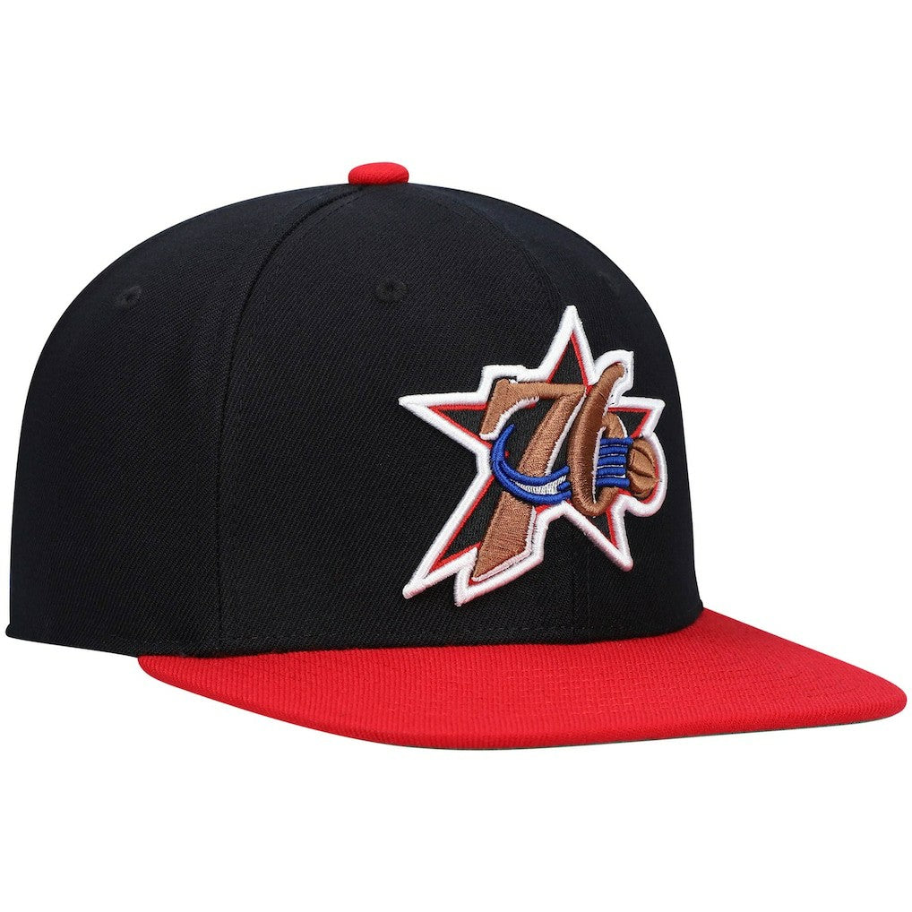 NBA Philadelphia 76ers Hardwood Classics Team Two-Tone 2.0 Snapback Hat