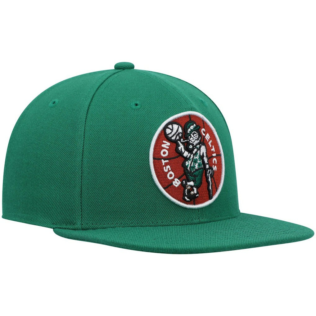 NBA Boston Celtics Hardwood Classics Team Ground 2.0 Snapback Hat
