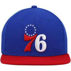 NBA Philadelphia 76ers Team Two-Tone 2.0 Snapback Hat