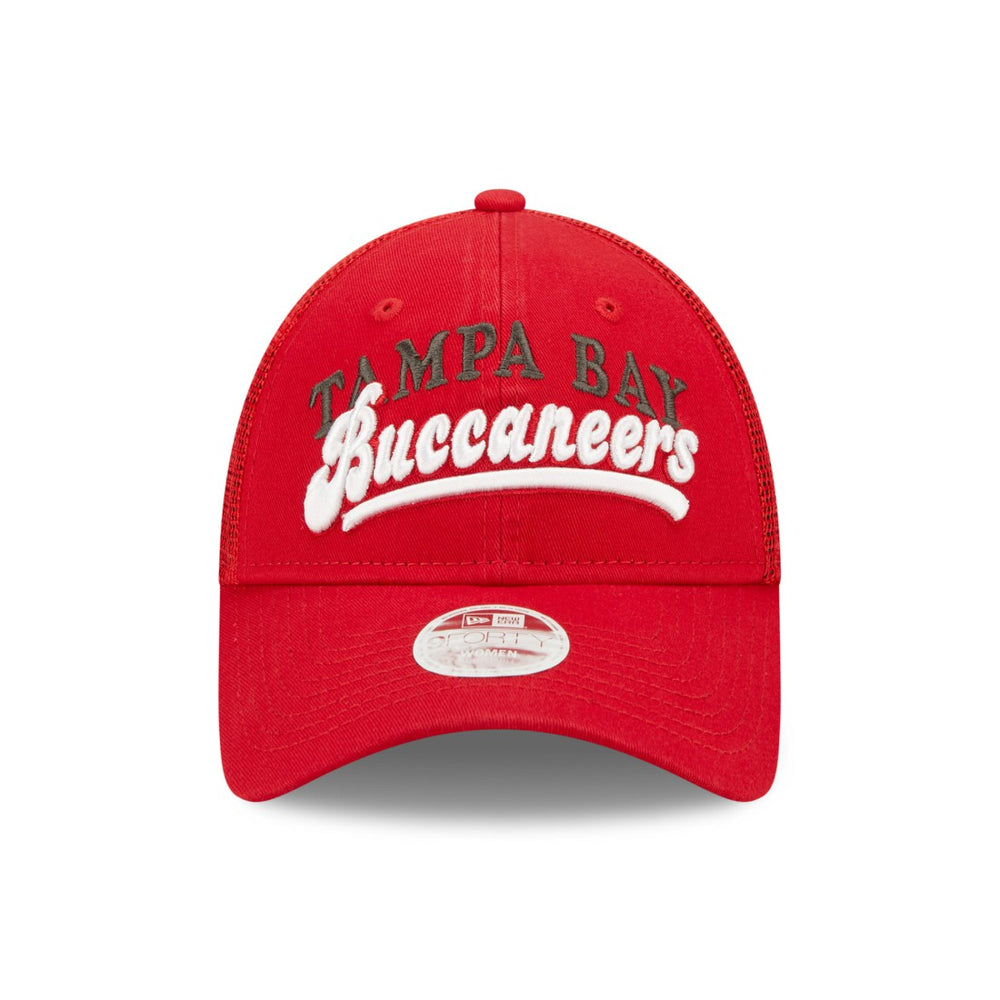Women's Team Trucker 9FORTY Snapback Hat - Tampa Bay Buccaneers