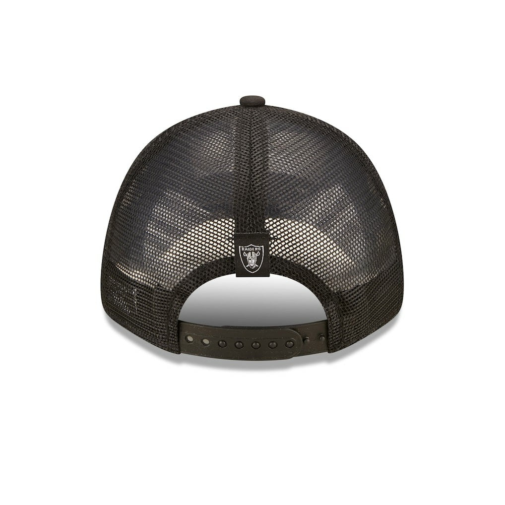 Women's Team Trucker 9FORTY Snapback Hat - Las Vegas Raiders