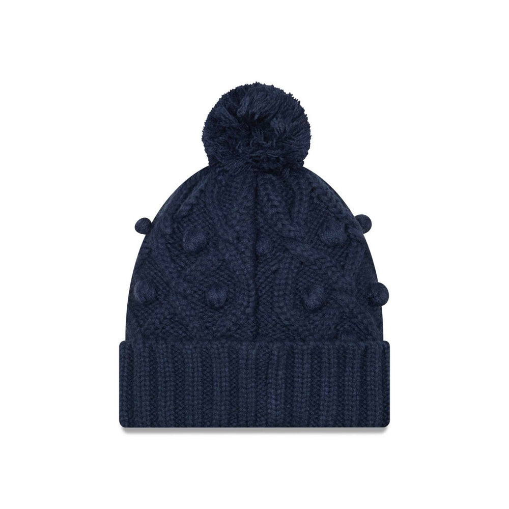 Women's Toasty Cuffed Knit Hat with Pom - Tennessee Titans