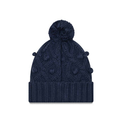 Women's Toasty Cuffed Knit Hat with Pom - Tennessee Titans