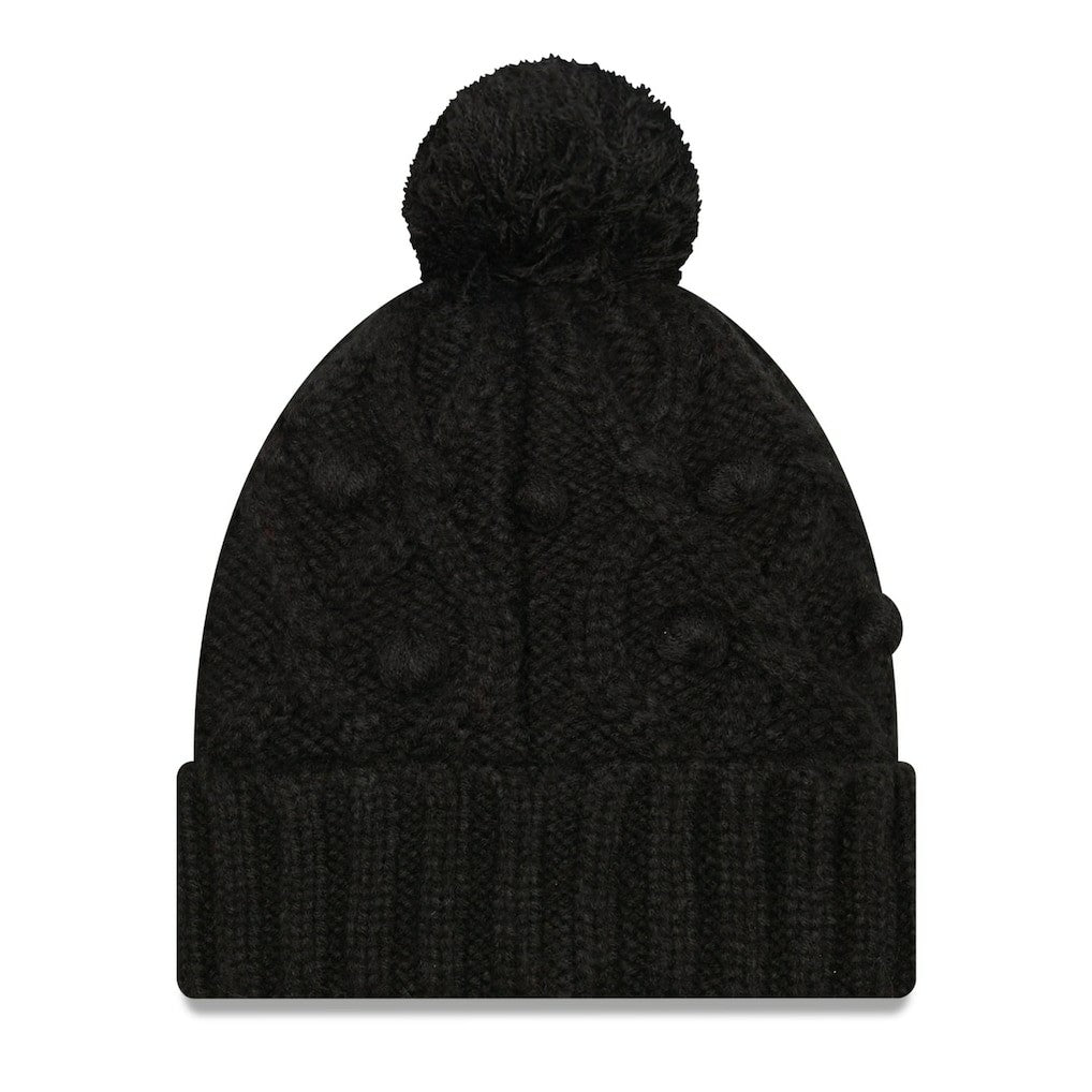 Women's Toasty Cuffed Knit Hat with Pom - New Orleans Saints