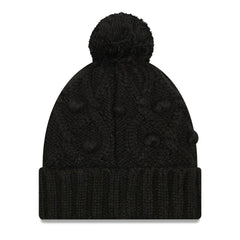 Women's Toasty Cuffed Knit Hat with Pom - New Orleans Saints