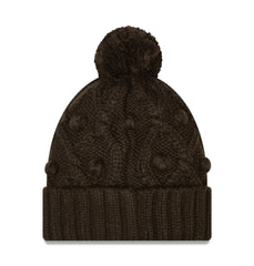 Women's Toasty Cuffed Knit Hat with Pom - Cleveland Browns