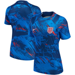 England National Team Women's 2022 Pre-Match Top - Nike Blue