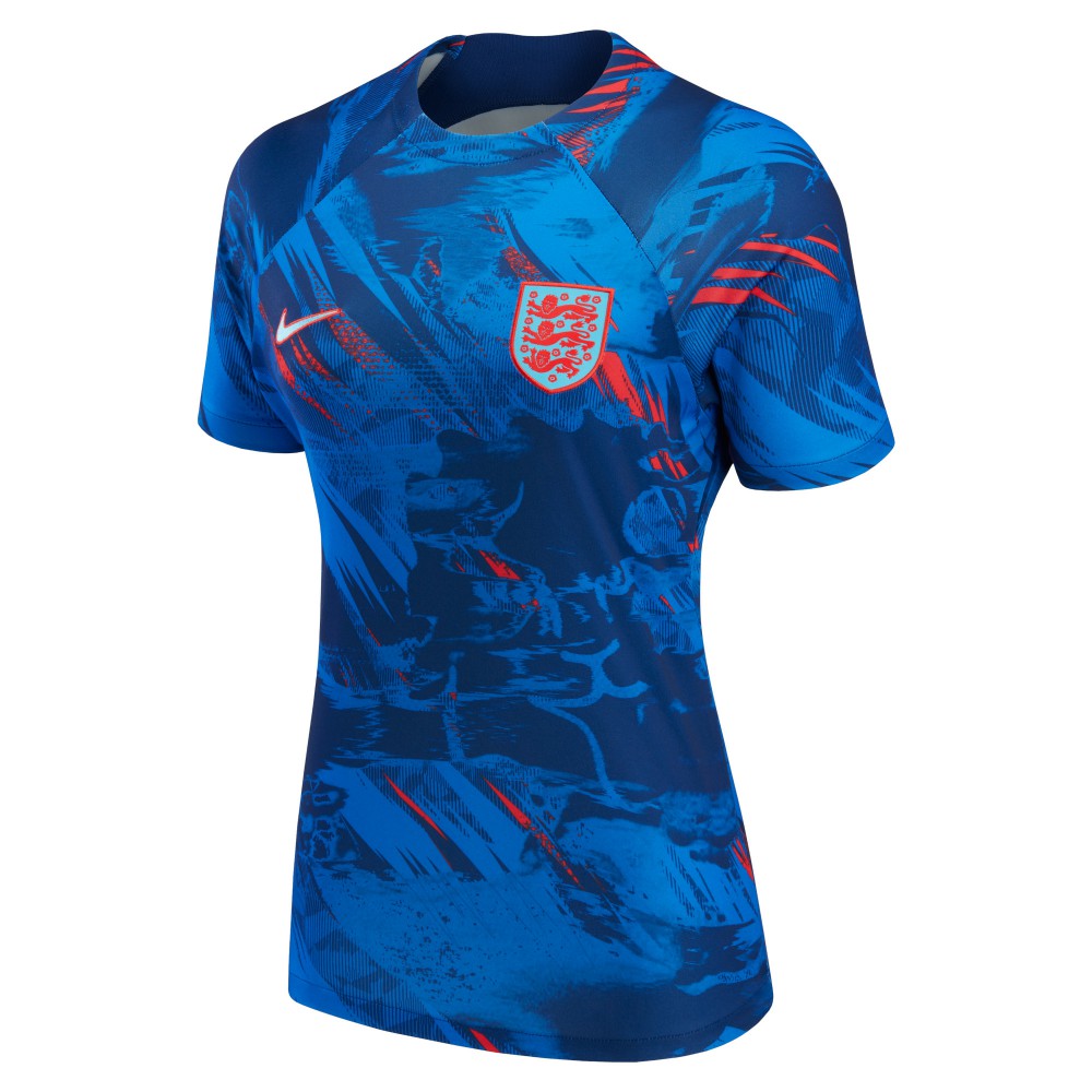 England National Team Women's 2022 Pre-Match Top - Nike Blue