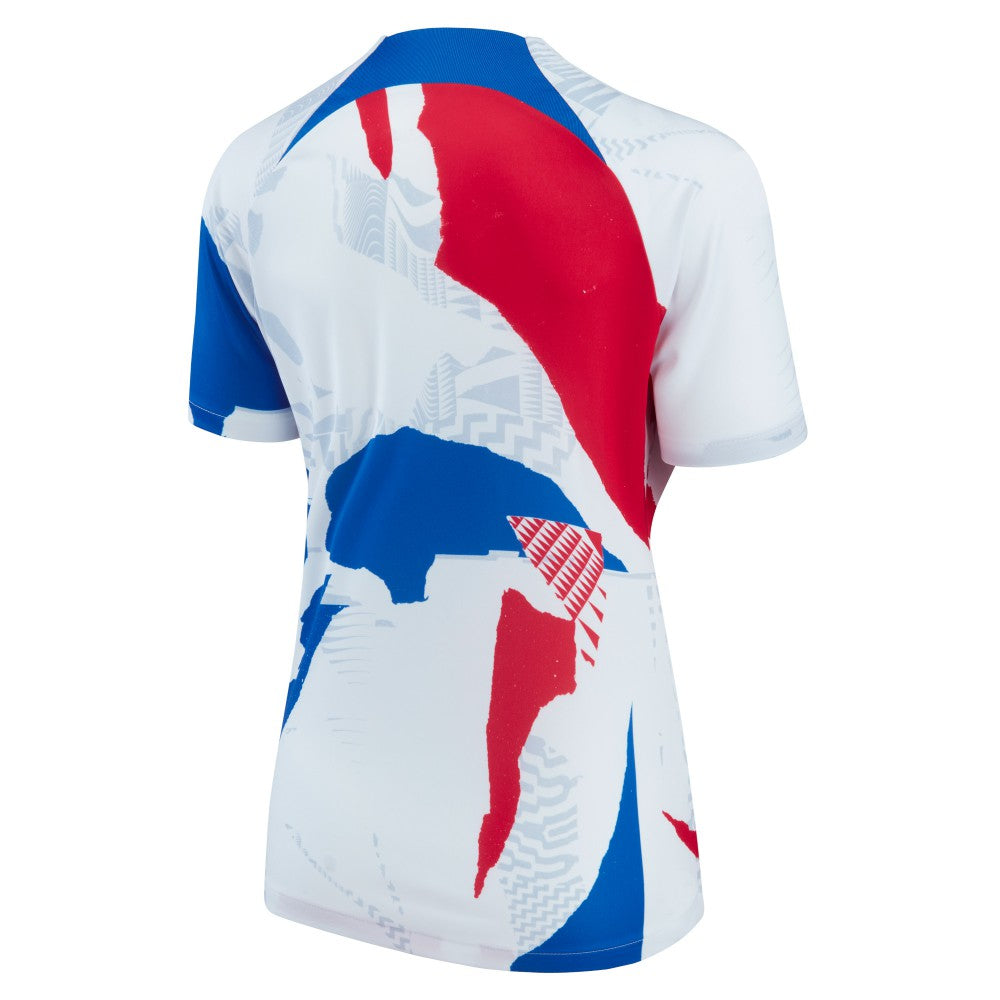 France National Team Women's 2022 Pre-Match Top - Nike White