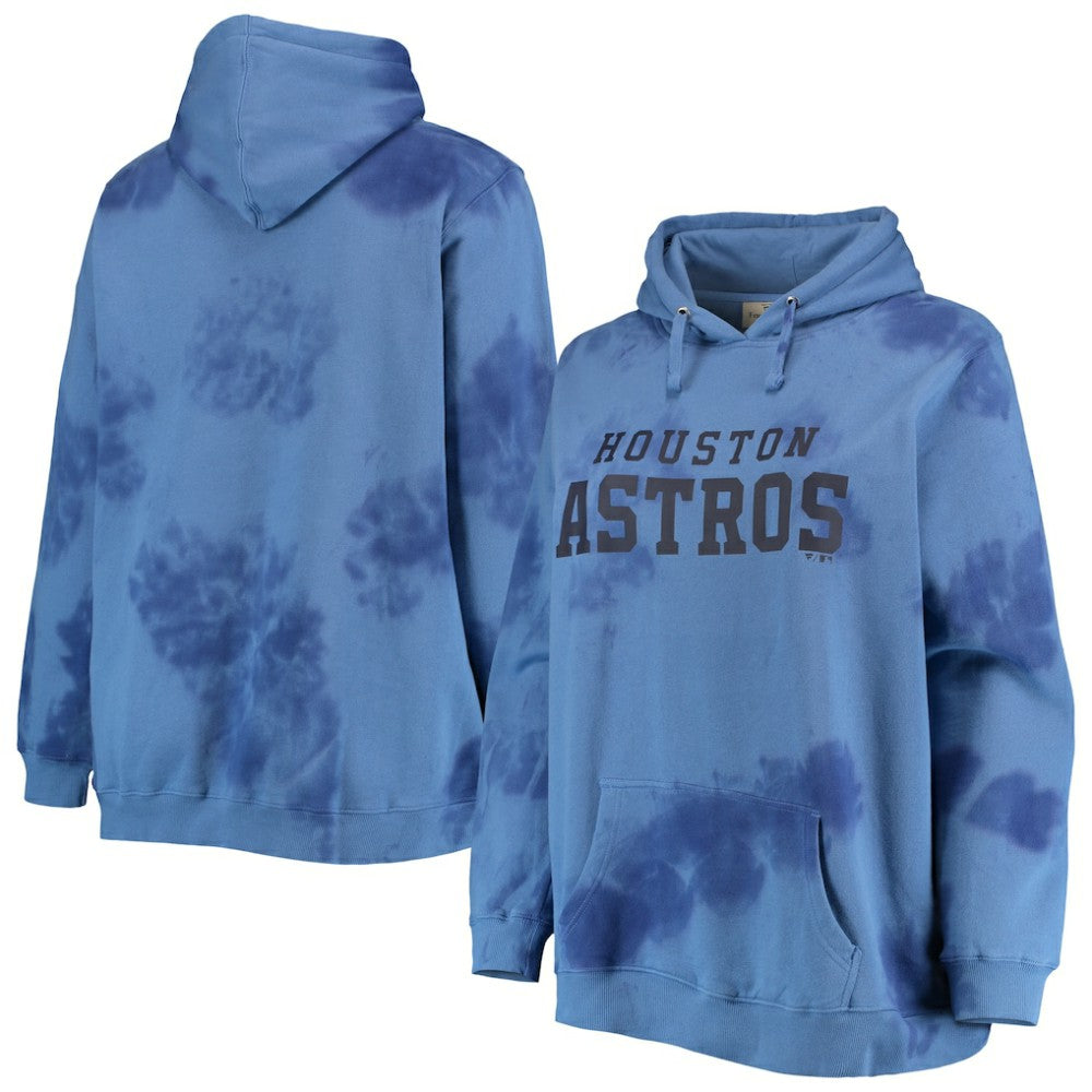 MLB Houston Astros Women's Plus Size Cloud Pullover Hoodie